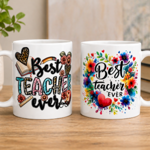 Best Teacher Ever 15oz Coffee Mug